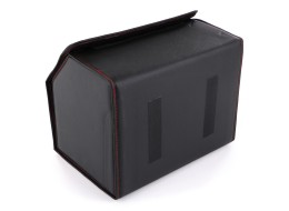 Car Boot Organizer CAR COMPACT LEATHER M, 1 Compartment, Foldable, with Lid SIXTOL