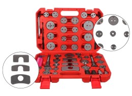 Brake piston compressor MECHANIC BRAKE SET 50, 50-piece set