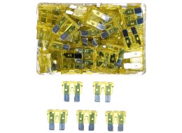 Automotive blade fuse set MECHANIC FUSE SET 20A, 100 pcs