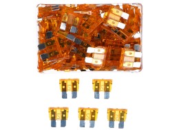 Automotive blade fuse set MECHANIC FUSE SET 5A, 100 pcs