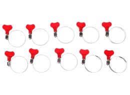 Butterfly hose clamp MECHANIC CONNECT 32-44mm, 10 pcs