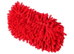 Car washing sponge CAR DETAILING WASH 1, 24 x 12.5 x 6 cm, black-red