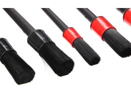 Set of precision brushes for car cleaning CAR DETAILING BRUSH 6, 6 pcs