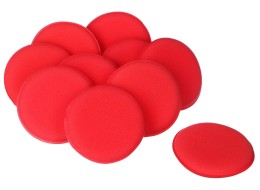 Set of polishing pads for car wax CAR DETAILING WAX PAD 10, 10 pcs