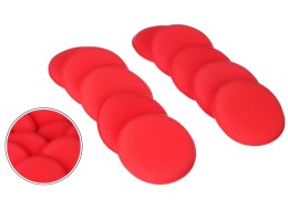 Set of polishing pads for car wax CAR DETAILING WAX PAD 10, 10 pcs
