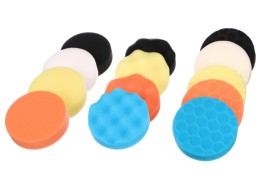 Polishing pads/sponges set with backing pad for car cleaning CAR DETAILING PAD 30, 30 pcs