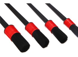 Set of soft precision brushes for car cleaning CAR DETAILING BRUSH 5 SOFT, 5 pcs