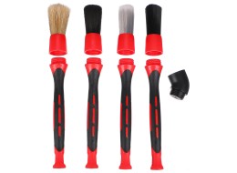 Set of precision brushes with interchangeable tips for car cleaning CAR DETAILING BRUSH 4