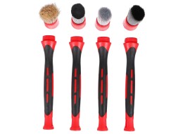 Set of precision brushes with interchangeable tips for car cleaning CAR DETAILING BRUSH 4