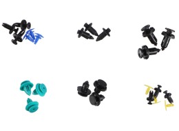 MECHNIC TRIM CLIP SET 700 upholstery clip, retainer and pin set for vehicles