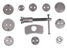 Brake piston compressor MECHANIC BRAKE SET BLACK 12, 12-piece set