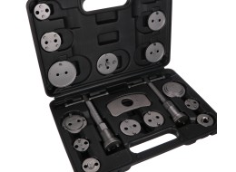 Brake piston compressor MECHANIC BRAKE SET BLACK 18, 18-piece set