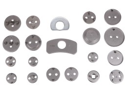Brake piston compressor MECHANIC BRAKE SET BLACK 22, 22-piece set