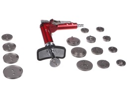 Pneumatic brake piston compressor MECHANIC BRAKE SET PNEU 16, 16-piece set