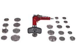 Pneumatic brake piston compressor MECHANIC BRAKE SET PNEU 23, 23-piece set
