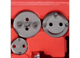 Pneumatic brake piston compressor MECHANIC BRAKE SET PNEU 23, 23-piece set