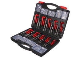 Thread repair kit MECHANIC THREAD SET 261, M5 - M12, 1/4UNC-1/2UNC, 261 pcs