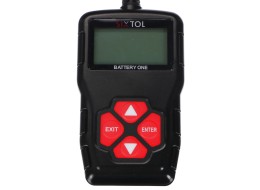 Digital car battery tester BATTERY ONE in CZ/SK/EN/PL/ES