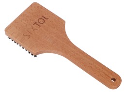 Flat brush for cleaning bicycle tires CAR DETAILING WOOD BRUSH 4