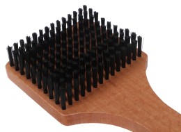 Flat brush for cleaning bicycle tires CAR DETAILING WOOD BRUSH 4