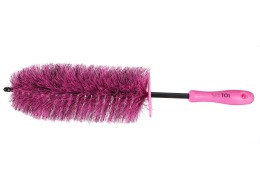 Brush for cleaning car wheel rims CAR DETAILING TIRE BRUSH PINK