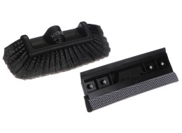 Flow-through car wash brush with two attachments CAR DETAILING WASH BRUSH SET 1, 160cm