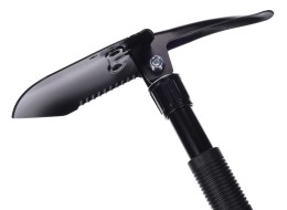 Folding shovel with pick CAR SHOVEL 2, in pouch