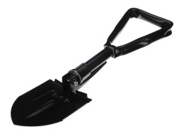 Folding shovel with pick CAR SHOVEL 3, in a pouch