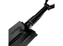 Folding shovel with pick CAR SHOVEL 3, in a pouch