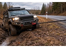 Vehicle recovery rope CAR RECOVERY 4, length 9 m, load capacity 16 t