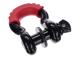 Off-road shackle with rubber protector CAR SHACKLE 1, load capacity 4.75 t