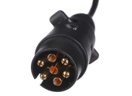 Coiled interconnecting cable for trailer plugs TRAILER CABLE 3, 7-7pin, 3m