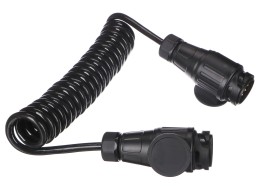 Coiled interconnecting cable for trailer plugs TRAILER CABLE 4, 13-13pin, 3m