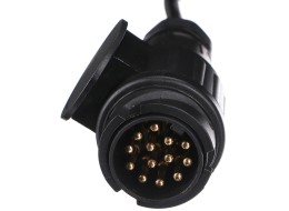 Coiled interconnecting cable for trailer plugs TRAILER CABLE 4, 13-13pin, 3m
