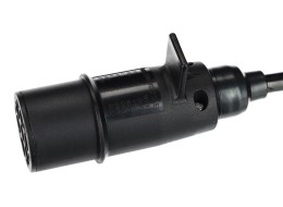 Coiled 7-pin connecting cable type N TRAILER CABLE 11, plastic plug, 24V, 3.5m