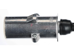 Coiled 7-pin connecting cable type S TRAILER CABLE 12, metal plug, 24V, 3.5m