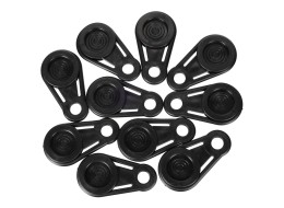 Set of eye fittings for tarp fastening TRAILER TARP HOOK SET 1, 10 pcs