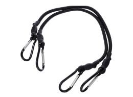Rubber fastening straps/elastic cords CARGO CORD CARABINER 50, 50 cm, 2 pcs