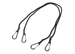 Rubber fastening straps/elastic cords CARGO CORD CARABINER 100, 100 cm, 2 pcs