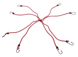 Elastic fastening straps/elastic cords spider CARGO CORD SPIDER BASIC 80, 80 cm, 8 arms