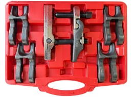 Ball joint puller set with interchangeable jaws MECHANIC BALL JOINT 9, 5 pcs