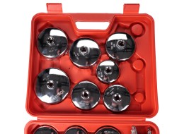 Set of cup wrenches for oil filters MECHANIC OIL WRENCH 16, 16 pcs