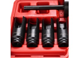 Injector removal set with impact slide hammer MECHANIC PULLER SET 1, 14 pcs