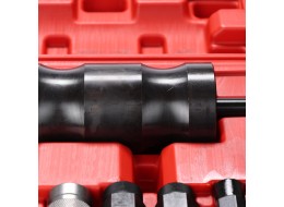 Injector removal set with impact slide hammer MECHANIC PULLER SET 1, 14 pcs