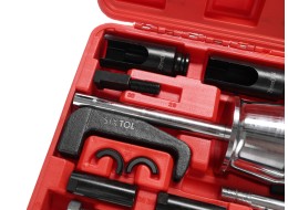 Injector removal set with impact hammer MECHANIC PULLER SET 2, 40 pcs