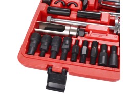 Injector removal set with impact hammer MECHANIC PULLER SET 2, 40 pcs
