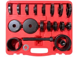 Front axle bearing installation and removal kit MECHANIC BEARING PULLER 3, 23 pcs