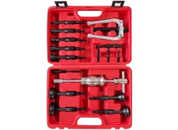 Internal bearing puller set with slide hammer MECHANIC BEARING PULLER 5, 16 pcs