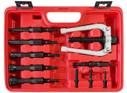 Internal bearing puller set with slide hammer MECHANIC BEARING PULLER 5, 16 pcs