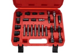 Alternator pulley mounting and removal set MECHANIC PULLEY SET 3, 24 pcs